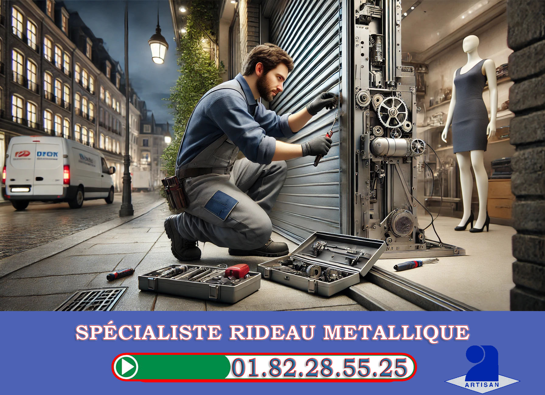 Rideaux Metalliques Clamart